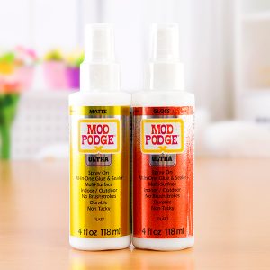 Is Mod Podge spray waterproof?
