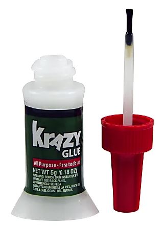 Is Krazy Glue Toxic when dry