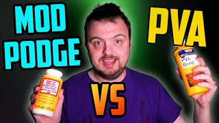 How are Mod Podge and PVA Glue Different?