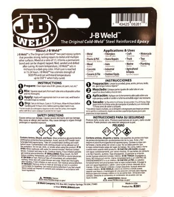 What are the Ingredients in JB Weld?