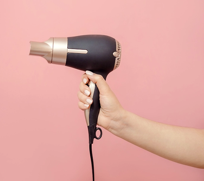 Use a Hair Dryer to Heat up the Glue
