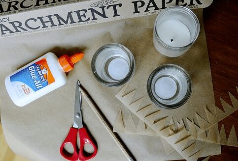 What Type Of Glue Works Best With Parchment Paper?